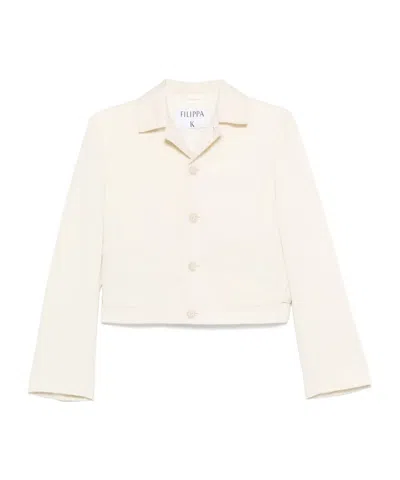 Filippa K Linen Jacket In White