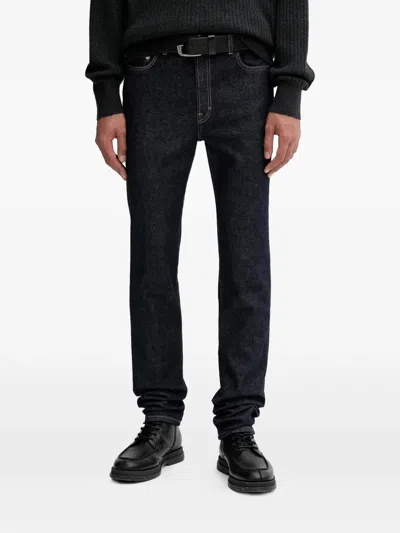 Filippa K Logo-patch Jeans In Multi