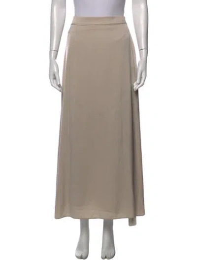 Pre-owned Filippa K Long Skirt W/ Tags In Neutrals