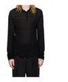Filippa K Long-sleeve Polo Shirt In Black