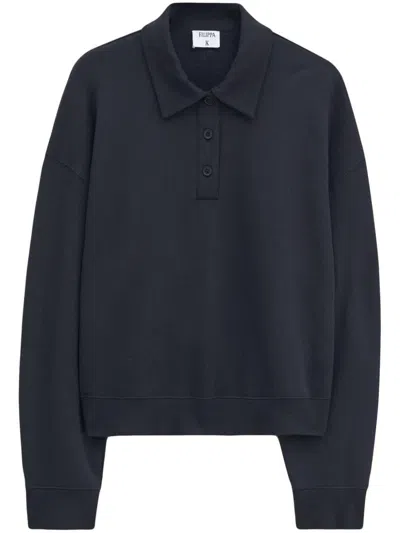 FILIPPA K FILIPPA K LONG SLEEVES POLO SHIRT