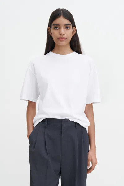 Filippa K Loose Fit Tee In White