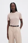Filippa K Lyocell Cashmere Tee In Pink