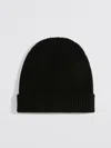 Filippa K Knitted Beanie Hat In Black