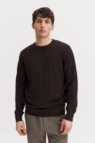 Filippa K Merino Sweater In Brown