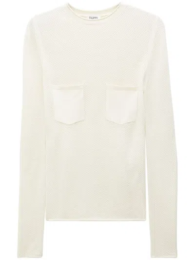 FILIPPA K FILIPPA K MESH POCKET TOP