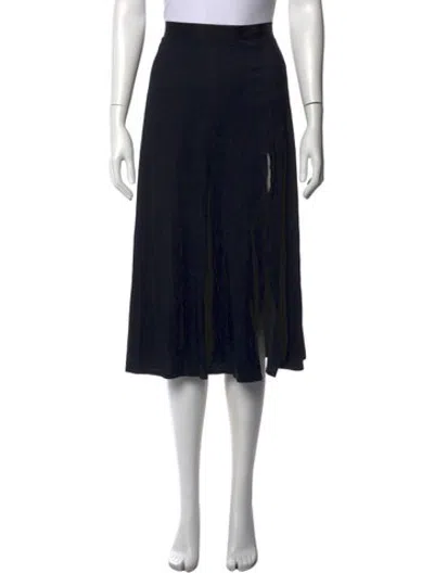 Pre-owned Filippa K Midi Length Skirt In Black