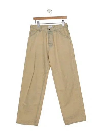 Pre-owned Filippa K Mid-rise Wide Leg Jeans In Neutral