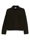 Filippa K Mika Yak Funnelneck Sweater In Green