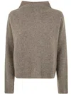 Filippa K Mika Yak Funnelneck Sweater Clothing In Grey