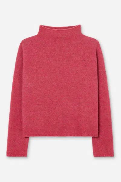 Filippa K Mika Yak Funnelneck Sweater In Pink