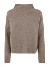 Filippa K Mika Yak Funnelneck Sweater Clothing In Gris