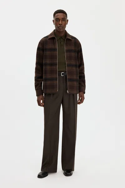 Filippa K Milo Trousers In Walnut Brown