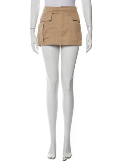 Pre-owned Filippa K Mini Skirt In Neutral