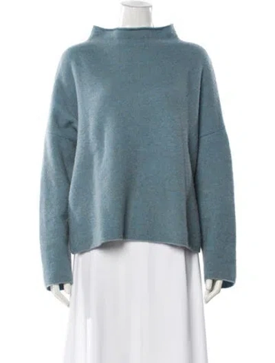 Pre-owned Filippa K Mock Neck Sweater In Blue