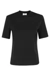 Filippa K Mock Neck Tee In Black