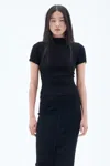 Filippa K Oversized Organic-cotton T-shirt In Black