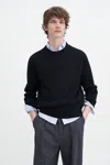 Filippa K Moss Knit Sweater In Black