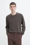 Filippa K Moss Knit Sweater In Green