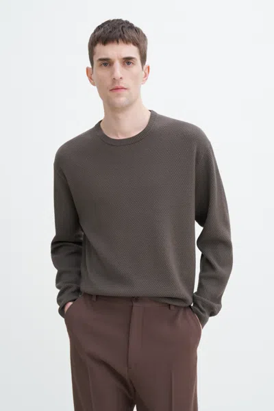 Filippa K Moss Knit Sweater In Green