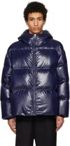 Filippa K Zip-up Puffer Down Jacket In 9554 French Navy