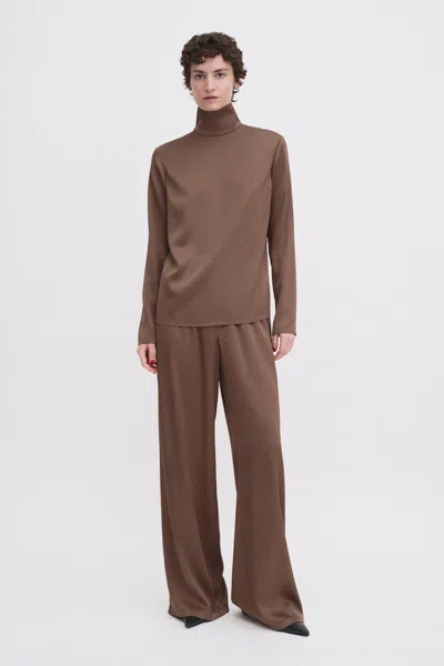 Filippa K Nova Trousers In Brown