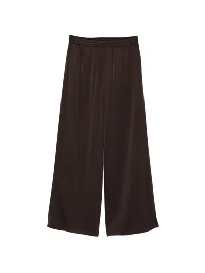 Filippa K Nova Trousers With Slits In Brown