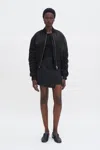 Filippa K Nylon Zip Jacket In Black