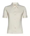Filippa K Monogram-embroidered Cotton Shirt