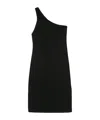 Filippa K One Shoulder Jersey Dress In Black