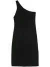 Filippa K One Shoulder Jersey Dress Clothing In Black