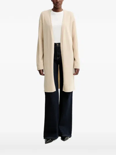 Filippa K Open-front Cardigan In Neutral
