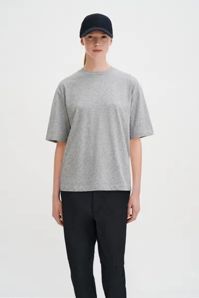 Filippa K Oversized Cotton Tee In Gray
