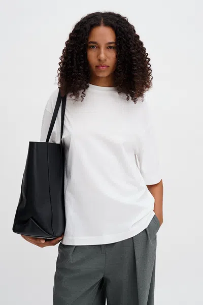 Filippa K Oversized Cotton Tee In White