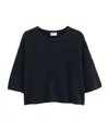 Filippa K Oversized Knitted Pullover In Black