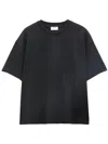 Filippa K Oversized Organic-cotton T-shirt In Black