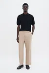 Filippa K Oversized Work Trousers In Neutral