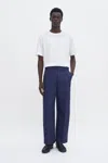 Filippa K Oversized Work Trousers In Blue