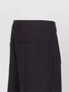 Filippa K Palazzo Trousers Button Detail In Black
