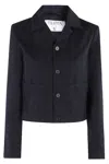 Filippa K Cotton Blazer In Black