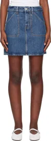 Filippa K Patch Pocket Denim Miniskirt