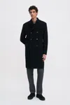 Filippa K Patrick Overcoat In Black