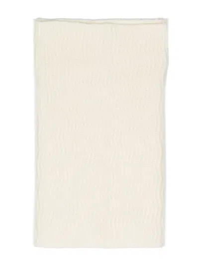 FILIPPA K PATTERNED-JACQUARD KNITTED SCARF