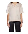 Filippa K Notched-collar Cotton Pyjama Shirt In Neutral