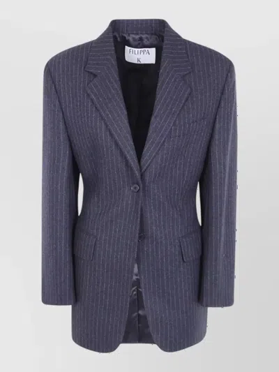 Filippa K Pinstripe Wool Blazer