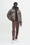 Filippa K Puffer Down Jacket In Green