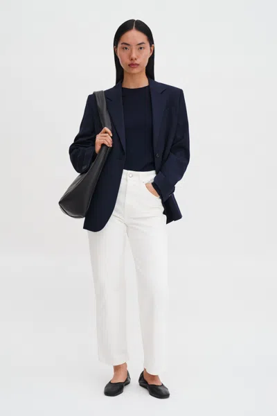 Filippa K Relaxed High Waisted Jeans In White