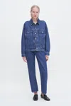 Filippa K Relaxed Jean Jacket In Blue