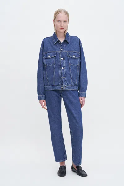 Filippa K Relaxed Jean Jacket In Blue