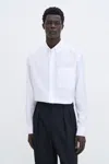 Filippa K Relaxed Oxford Cotton Shirt In White